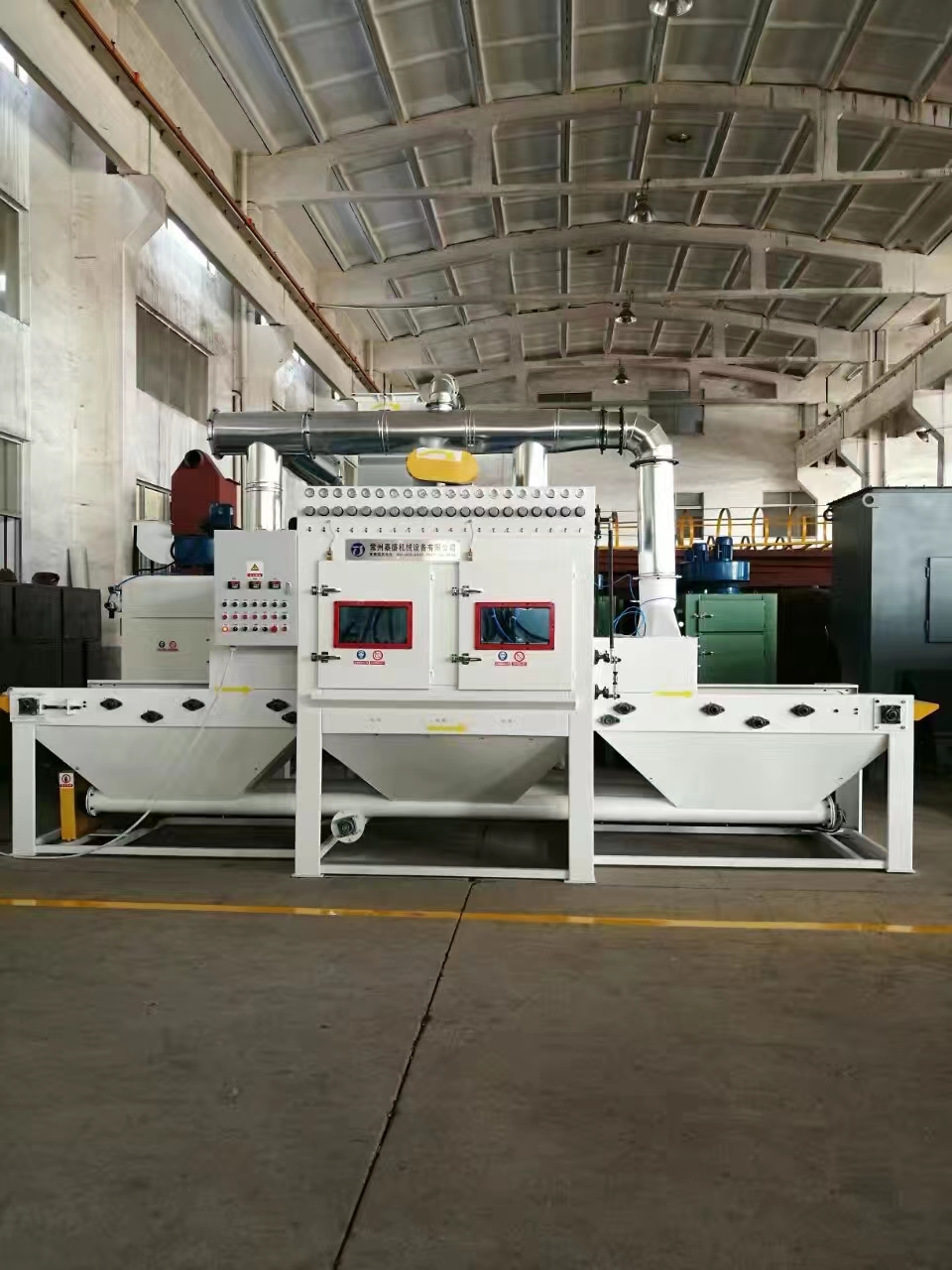 渝北流水线自动喷砂机