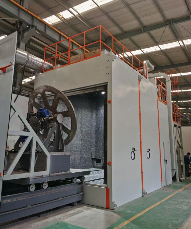 渝北喷砂机环保改造 符合行业排放标准