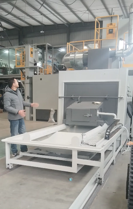 渝北喷砂机在汽车制造中的表面处理应用