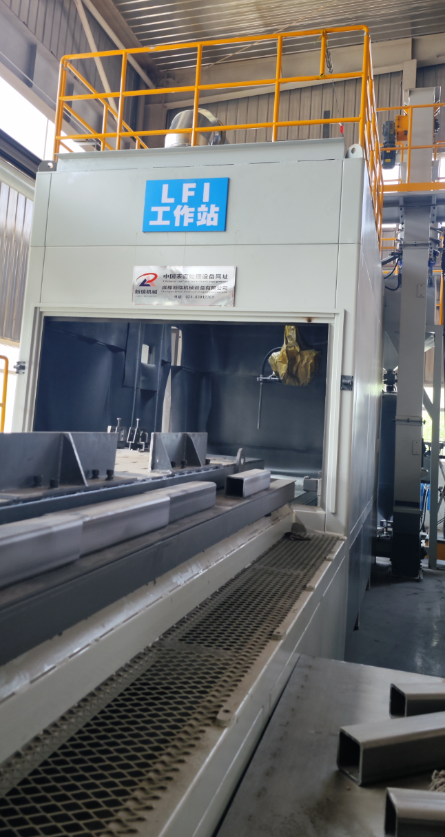 渝北喷砂机在航空航天部件的精密处理